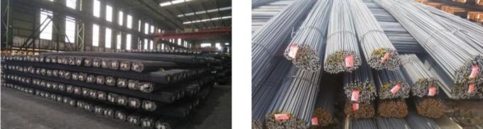 Fabricação ASTM BS4449-2005 Rod Round para o Rebar de aço deformado construção da linha de parafuso da barra