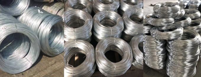 O fio de aço galvanizado Rod Steel Wire Spiral Black galvanizou o fio de aço 0.5mm 1mm 1.5mm 2mm 2.5mm 3mm